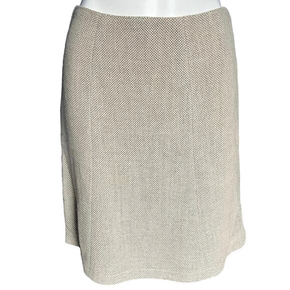 Loro Piana Brooks Brothers Cashmere Wool Tweed Skirt Womens Size 4 - Picture 9 of 9